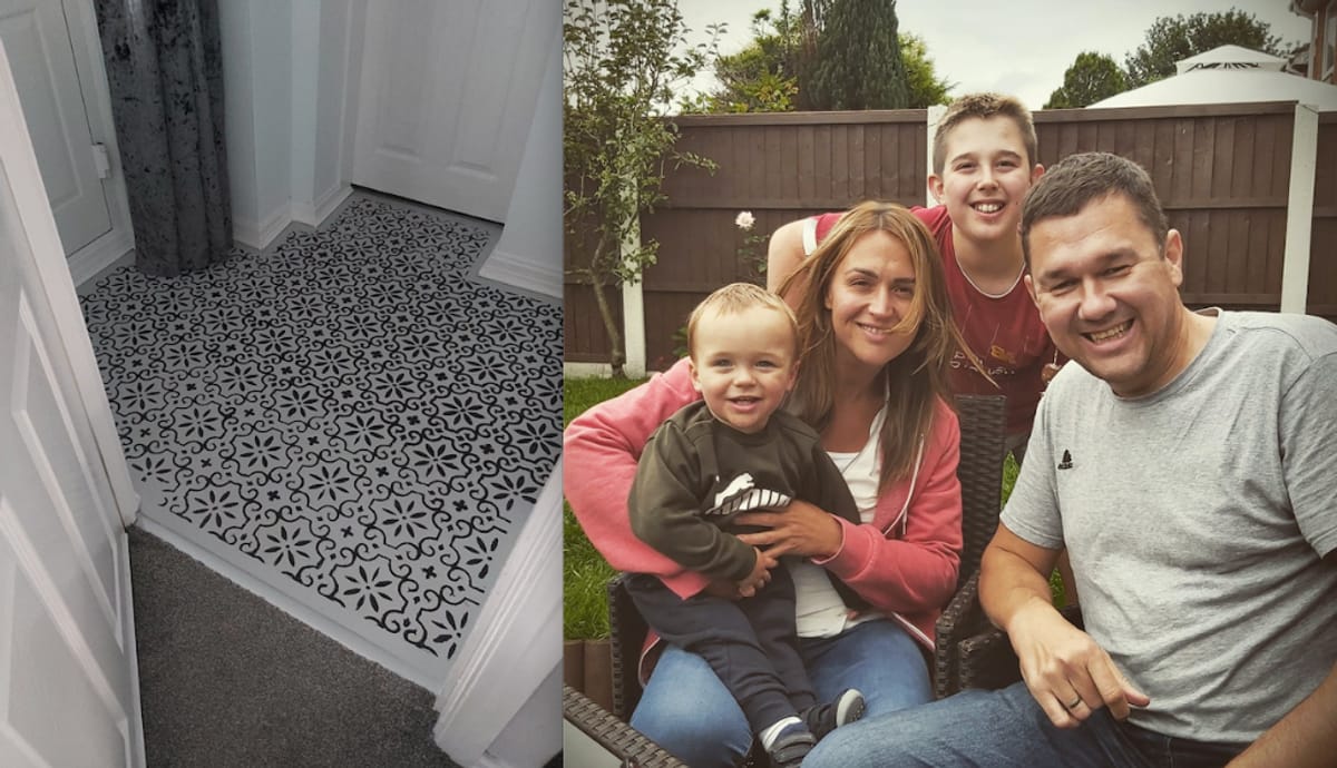 DIY Mum Transforms Her Home In Quarantine Using This Genius £19 Material