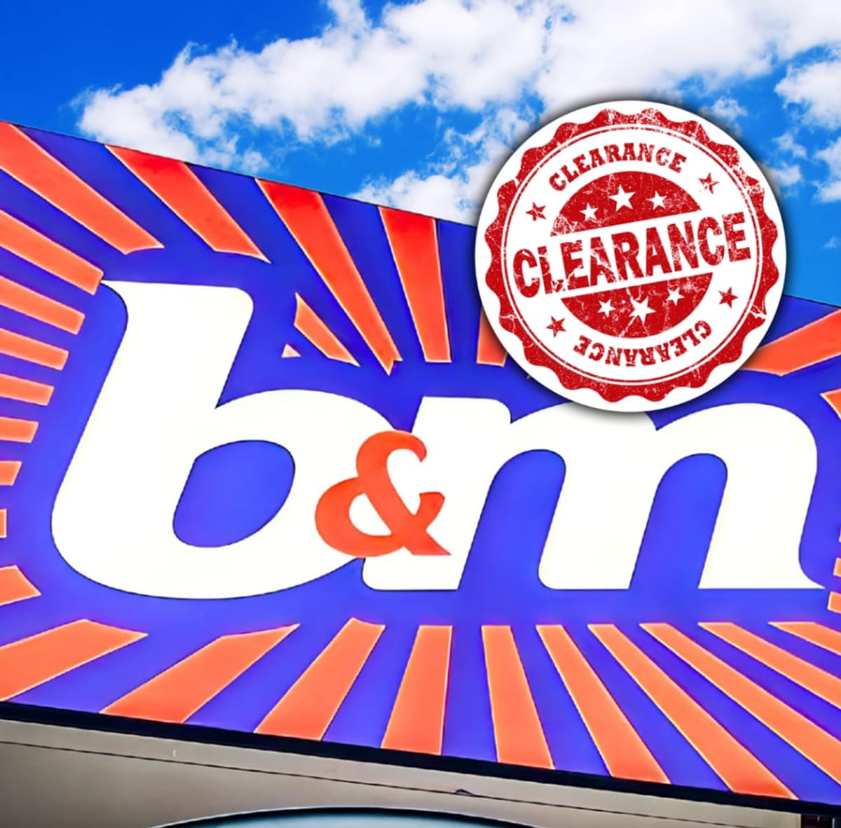 Savvy Shoppers Race To B&M For Huge B&M Clearance