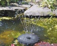 Solar-Powered Water Features