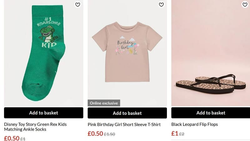 ASDA George up to 50% Clothing Sale + Extra 10% Code + Free C&C from ...