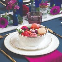 Flower-Inspired Tableware