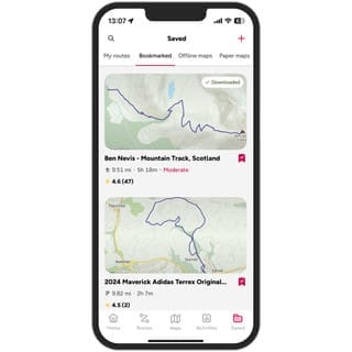 Person Using Os Map OS Maps Premium Annual Subscription, £17.49 at Ordnance Survey
