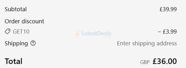 Screenshot of the Vahdam Teas discount code working