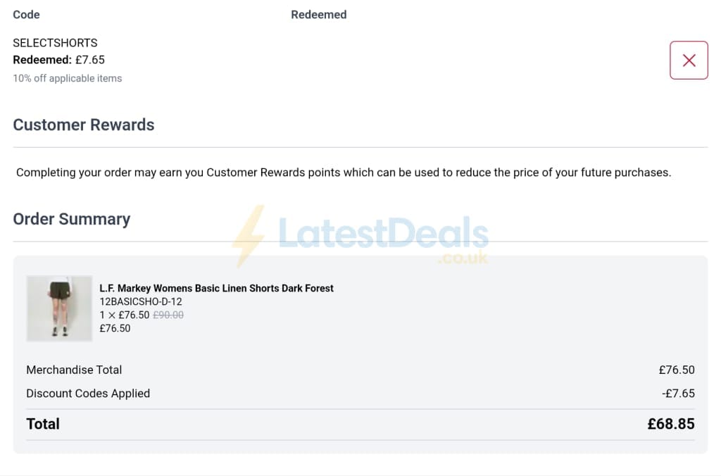 Screenshot of the Working Class Heroes discount code working