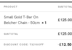 Screenshot of the Researching retailer tillysveaas.co.uk discount code working