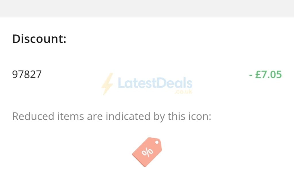 Screenshot of the Ulla Popken discount code working