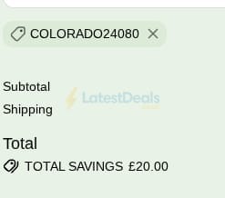 Screenshot of the Nutriseed discount code working