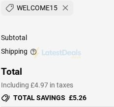 Screenshot of the Mystery Shirt in a Box discount code working
