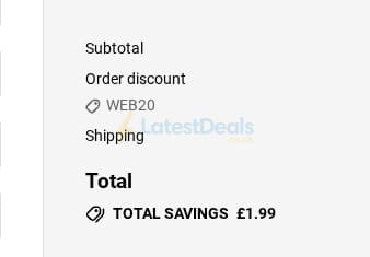 Screenshot of the Simply Eliquid discount code working