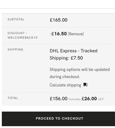 Screenshot of the Researching retailer tillysveaas.co.uk discount code working