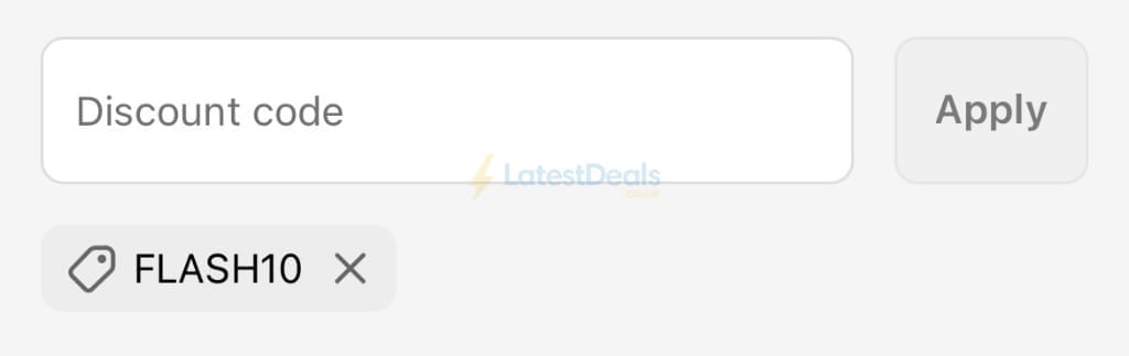 Screenshot of the Vahdam Teas discount code working