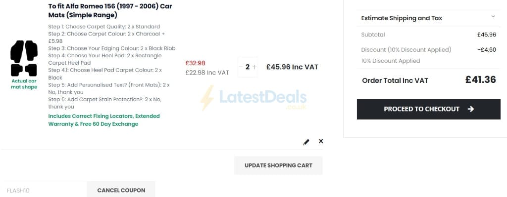 Carmats4u Discount Code - 60% Off in October 2026