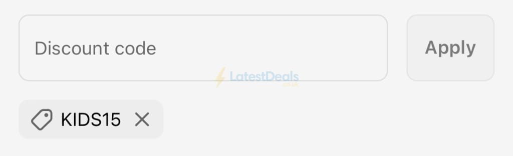 Screenshot of the ió Gut Health Drink discount code working
