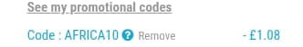 Screenshot of the Vinatis discount code working
