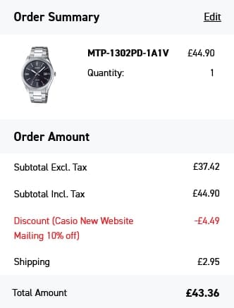 CASIO Discount Code - 25% Off in July 2026