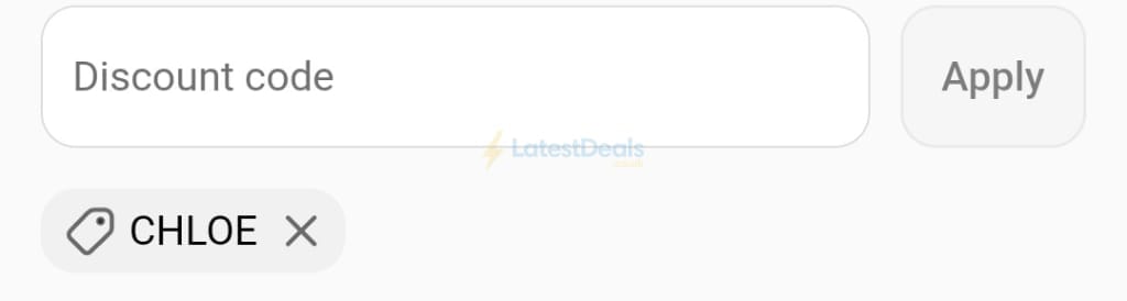 Screenshot of the iScooter discount code working