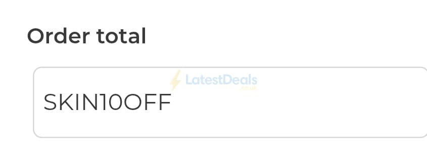 Screenshot of the Healthspan discount code working
