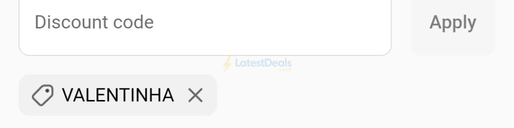 Screenshot of the iScooter discount code working