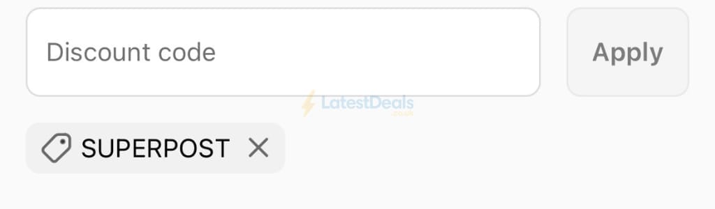 Screenshot of the Just Bee Honey discount code working