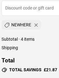 Screenshot of the The Organic Butchery discount code working