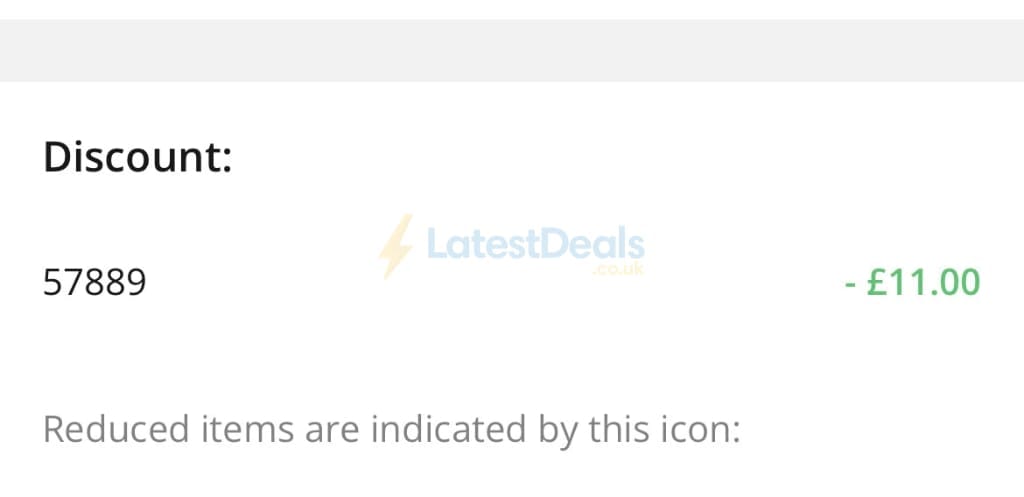 Screenshot of the Ulla Popken discount code working