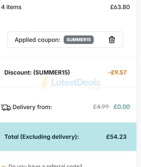Screenshot of the Jigsaw Puzzle discount code working
