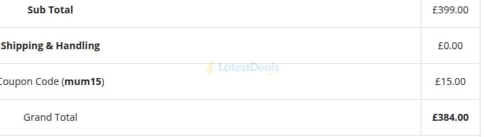 Screenshot of the SLRHut discount code working