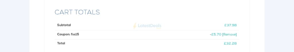 Screenshot of the Post My Meds discount code working