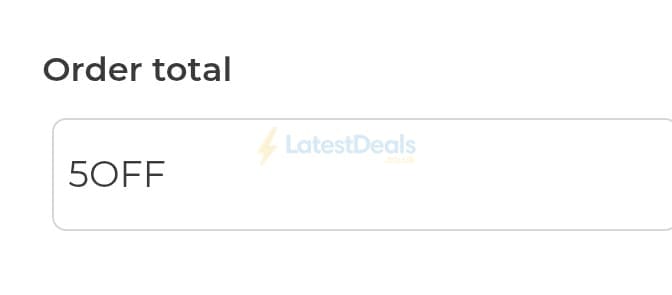 Screenshot of the Healthspan discount code working
