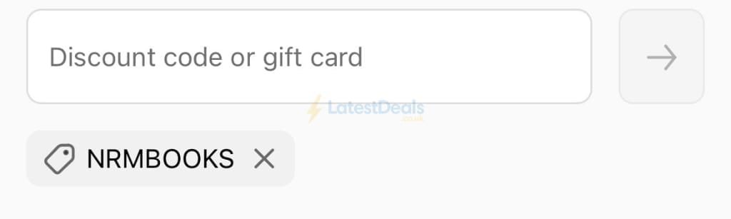 Screenshot of the Modiphius Entertainment discount code working