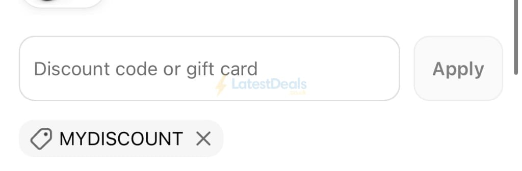 Screenshot of the Jungle Culture discount code working