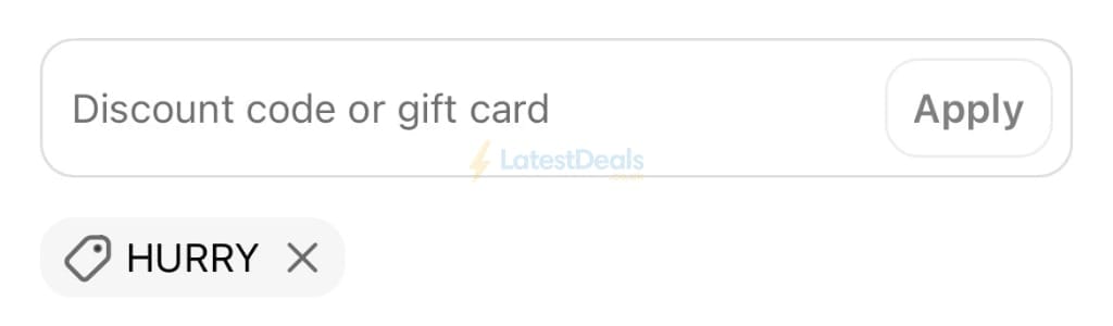 Screenshot of the Jungle Culture discount code working