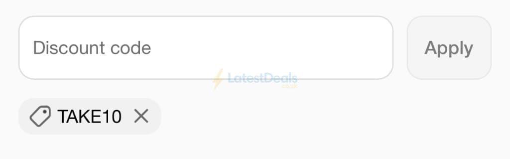 Screenshot of the Procoal discount code working