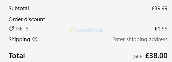 Screenshot of the Vahdam Teas discount code working