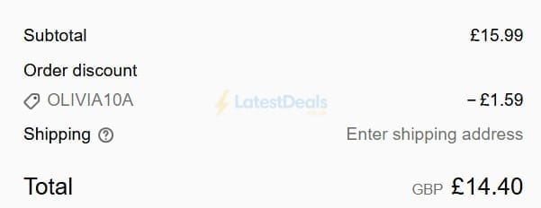 Screenshot of the Wellgard discount code working