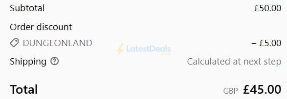 Screenshot of the Modiphius Entertainment discount code working