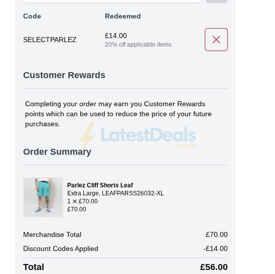 Screenshot of the Working Class Heroes discount code working