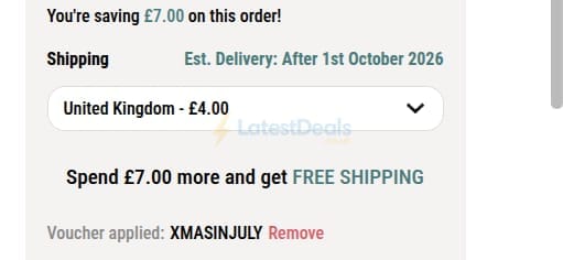 Screenshot of the Joe & Seph's discount code working