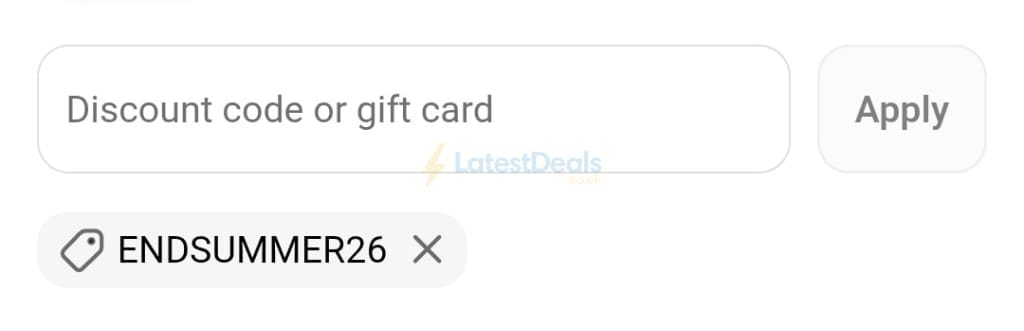Screenshot of the StriVectin discount code working