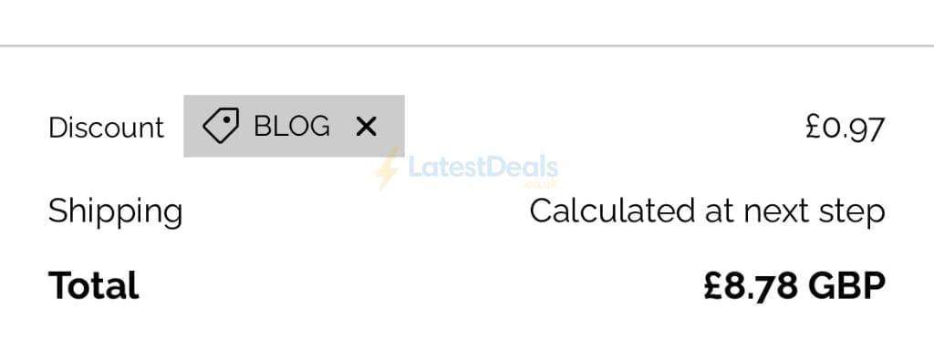 Screenshot of the Jungle Culture discount code working