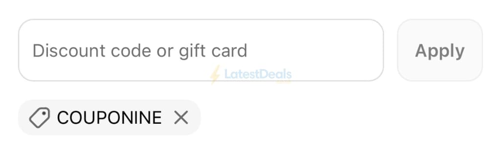 Screenshot of the Jungle Culture discount code working