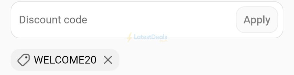 Screenshot of the IHoverBoard discount code working