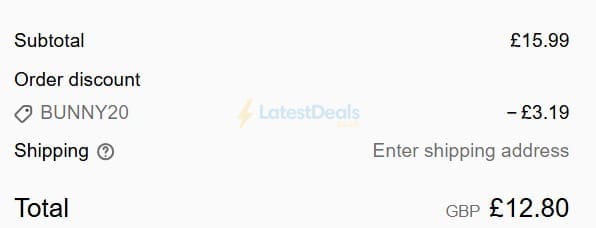 Screenshot of the Wellgard discount code working