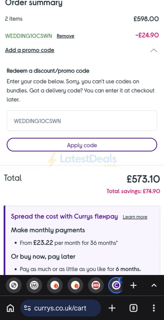 Currys Discount Code - £400 Off in July 2026