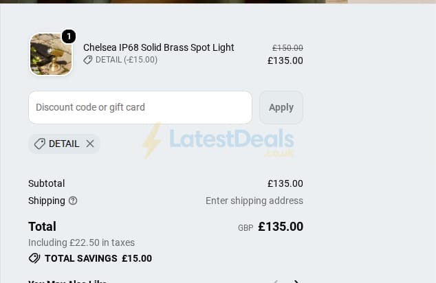 Screenshot of the willowandstone.co.uk discount code working