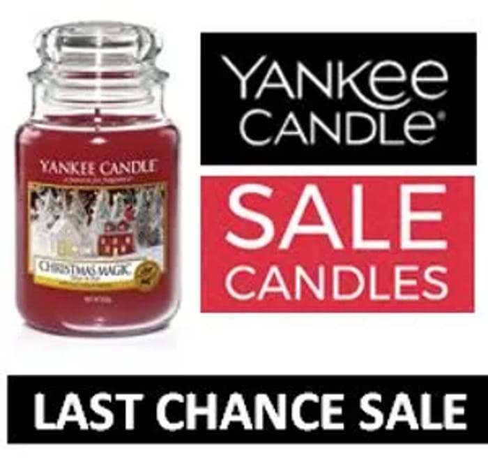 Yankee candles on sale