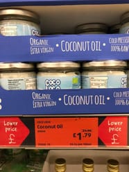 Organic Extra Virgin Coconut Oil 40 off Instore At Aldi 1 79 At Aldi