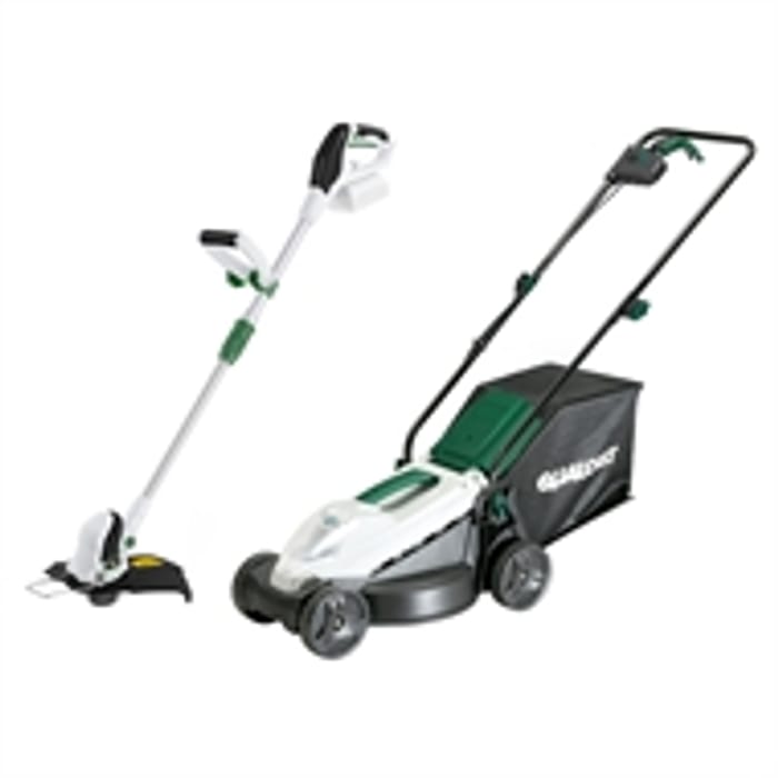 cordless lawnmower homebase
