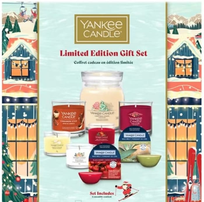 Bougie Yankee Candle Sous Le Gui - Jarre Parfumée 623 G, 110-150 Heures Combustion - Parfum Boisé épicé Pour Noël