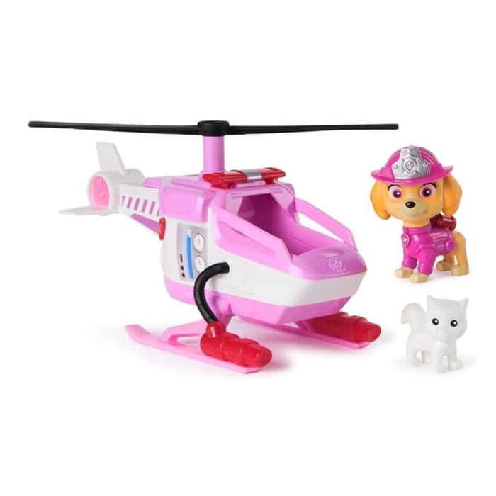Paw Patrol Fire Rescue Vehicle &amp; Figure - Skye, £6.99 at Home Bargains